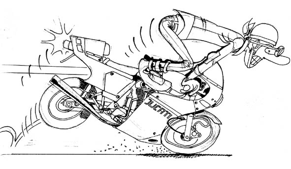 Раскраска: мотоцикл (транспорт) #136399 - Бесплатные раскраски для печати