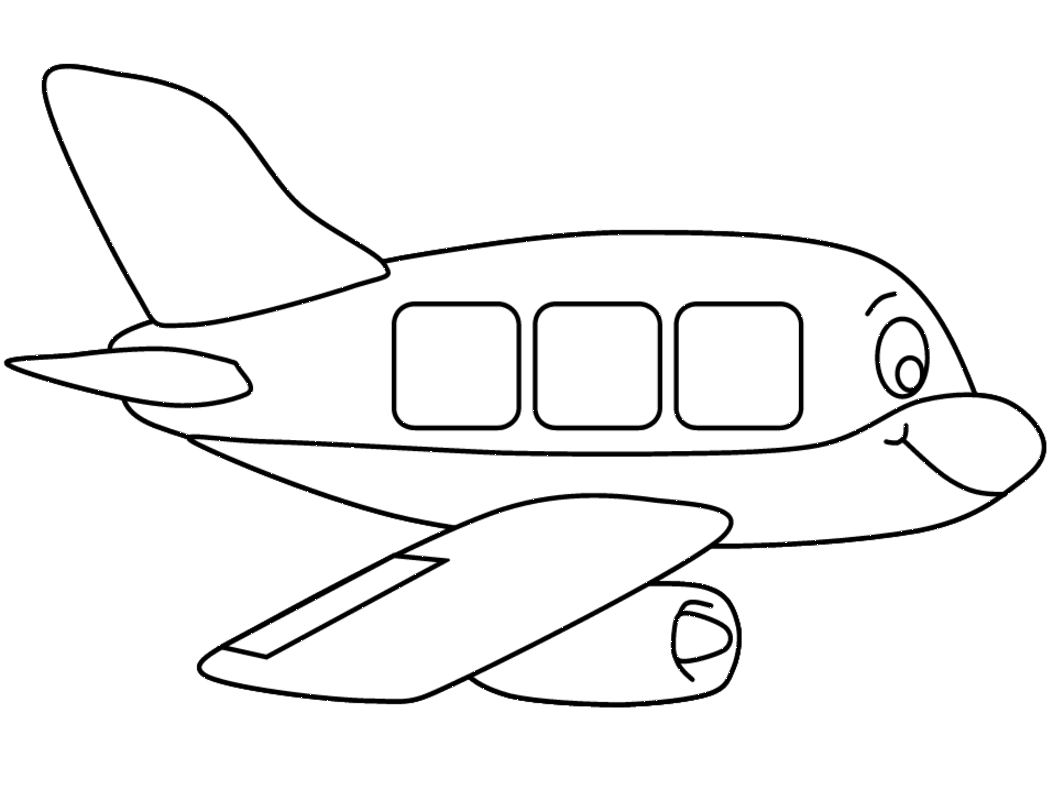 Раскраска: самолет (транспорт) #134883 - Бесплатные раскраски для печати