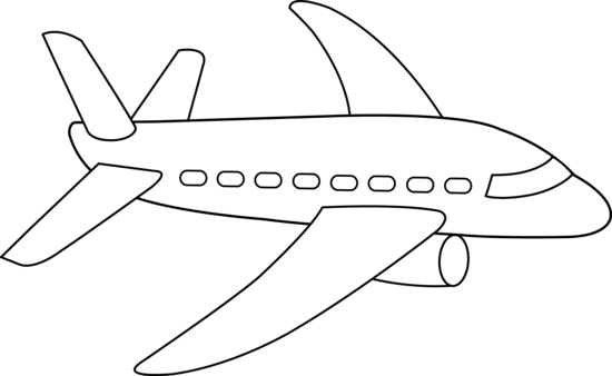 Раскраска: самолет (транспорт) #134951 - Бесплатные раскраски для печати