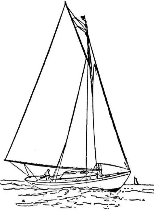 Раскраска: яхта (транспорт) #143572 - Бесплатные раскраски для печати
