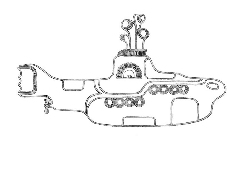 Раскраска: подводная лодка (транспорт) #137735 - Бесплатные раскраски для печати