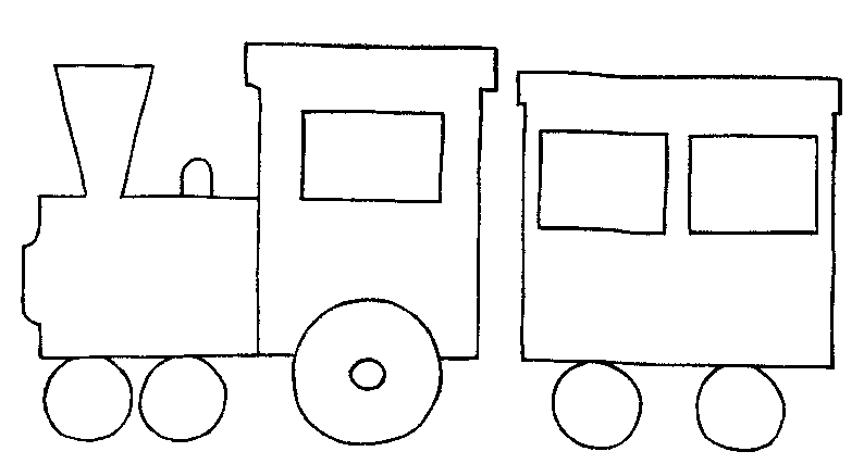 Раскраска: Поезд / Локомотив (транспорт) #135078 - Бесплатные раскраски для печати