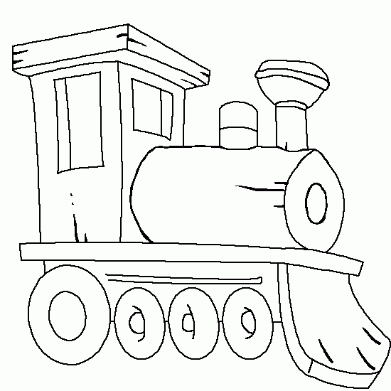 Раскраска: Поезд / Локомотив (транспорт) #135086 - Бесплатные раскраски для печати