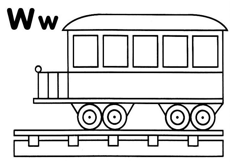 Раскраска: Поезд / Локомотив (транспорт) #135093 - Бесплатные раскраски для печати