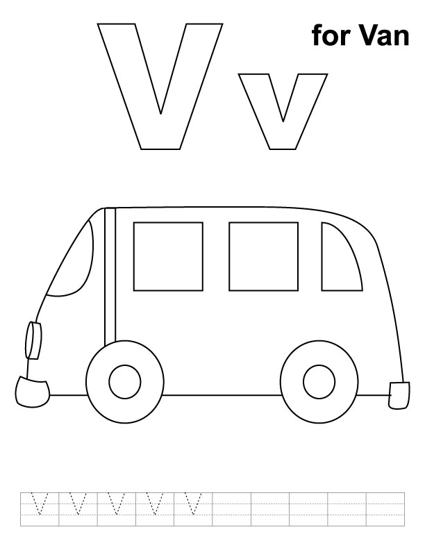 Раскраска: фургон (транспорт) #145094 - Бесплатные раскраски для печати