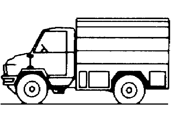 Раскраска: фургон (транспорт) #145101 - Бесплатные раскраски для печати