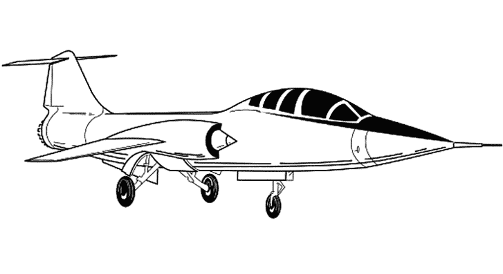 Раскраска: Военный самолет (транспорт) #141179 - Бесплатные раскраски для печати