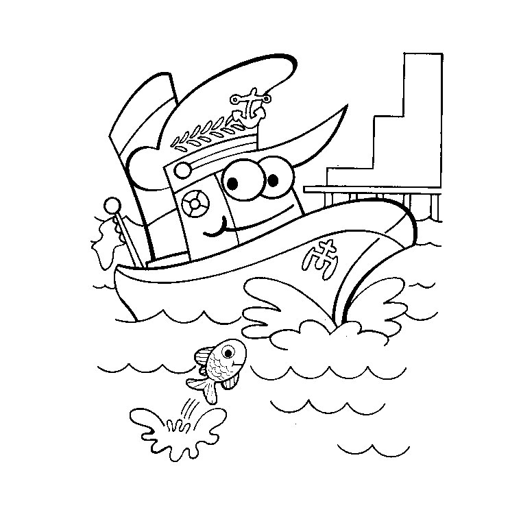 Раскраска: Военная лодка (транспорт) #138460 - Бесплатные раскраски для печати