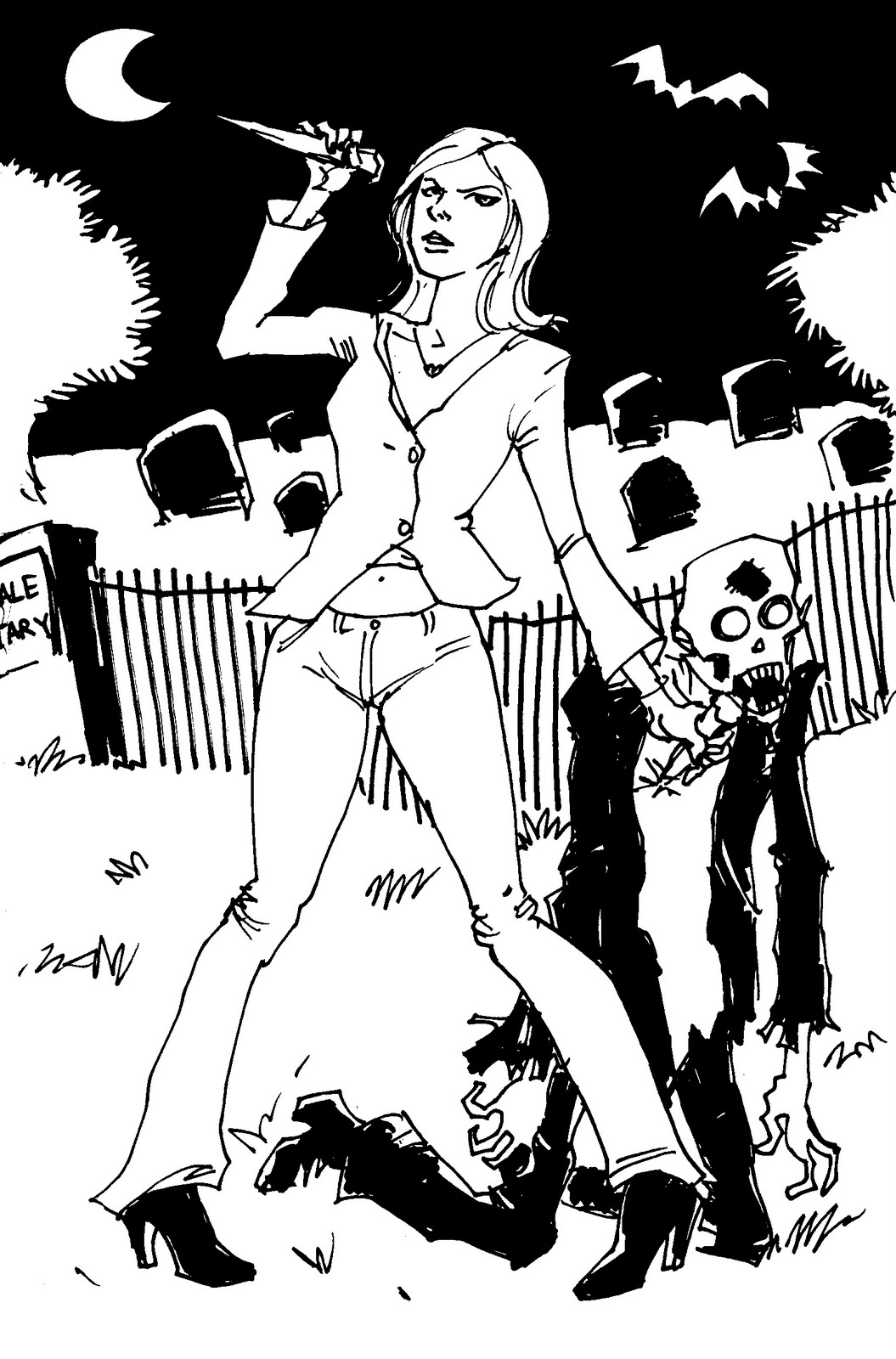 Раскраска: Баффи против вампиров (Телешоу) #152697 - Бесплатные раскраски для печати