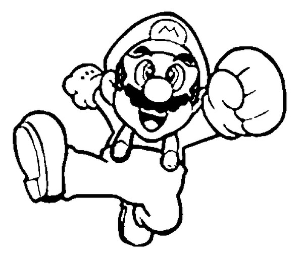 Раскраска: Super Mario Bros (Видео игры) #153625 - Бесплатные раскраски для печати