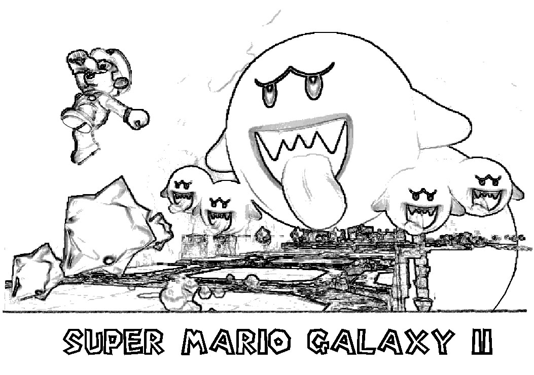 Раскраска: Super Mario Bros (Видео игры) #153782 - Бесплатные раскраски для печати