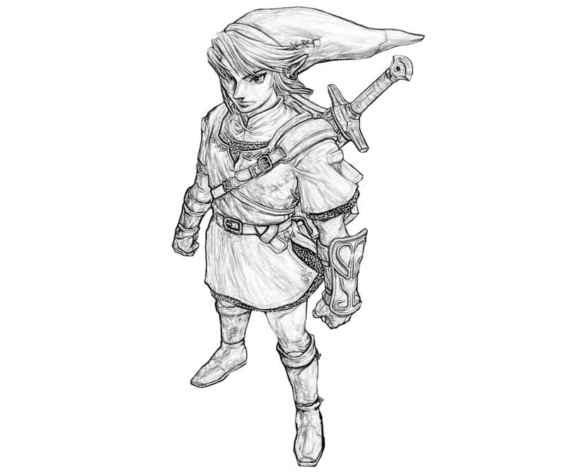 Раскраска: Zelda (Видео игры) #113242 - Бесплатные раскраски для печати