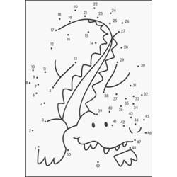 Раскраска: аллигатор (Животные) #449 - Бесплатные раскраски для печати