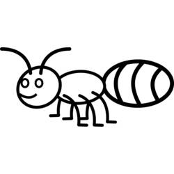 Раскраска: муравей (Животные) #6937 - Бесплатные раскраски для печати