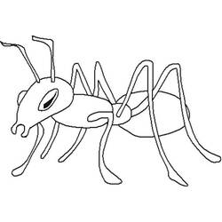 Раскраска: муравей (Животные) #6947 - Бесплатные раскраски для печати