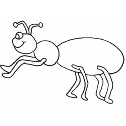 Раскраска: муравей (Животные) #7009 - Бесплатные раскраски для печати