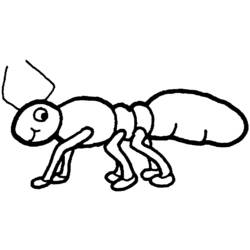 Раскраска: муравей (Животные) #7028 - Бесплатные раскраски для печати