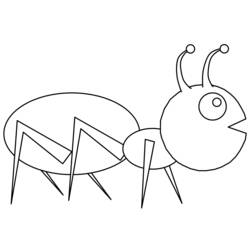 Раскраска: муравей (Животные) #7053 - Бесплатные раскраски для печати