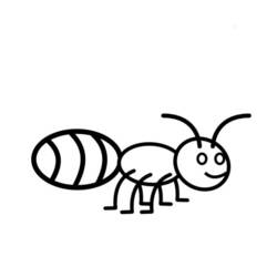 Раскраска: муравей (Животные) #7077 - Бесплатные раскраски для печати