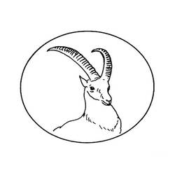 Раскраска: антилопа (Животные) #22602 - Бесплатные раскраски для печати
