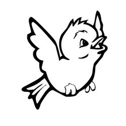 Раскраска: домашняя птица (Животные) #11839 - Бесплатные раскраски для печати