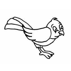 Раскраска: домашняя птица (Животные) #11892 - Бесплатные раскраски для печати