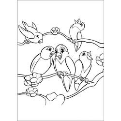 Раскраска: домашняя птица (Животные) #11906 - Бесплатные раскраски для печати