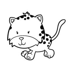 Раскраска: гепард (Животные) #7889 - Бесплатные раскраски для печати