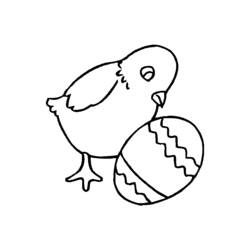 Раскраска: цыпленок (Животные) #15349 - Бесплатные раскраски для печати
