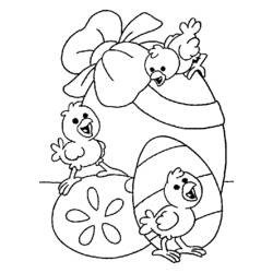 Раскраска: курица (Животные) #17388 - Бесплатные раскраски для печати