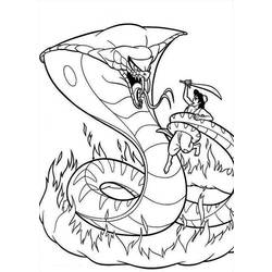 Раскраска: кобра (Животные) #3235 - Бесплатные раскраски для печати