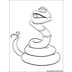 Раскраска: кобра (Животные) #3266 - Бесплатные раскраски для печати