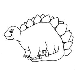 Раскраска: динозавр (Животные) #5520 - Бесплатные раскраски для печати
