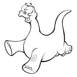 Раскраска: динозавр (Животные) #5548 - Бесплатные раскраски для печати