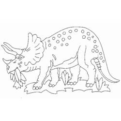 Раскраска: динозавр (Животные) #5557 - Бесплатные раскраски для печати