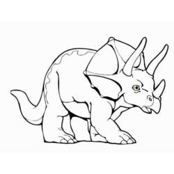 Раскраска: динозавр (Животные) #5632 - Бесплатные раскраски для печати