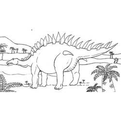 Раскраска: динозавр (Животные) #5647 - Бесплатные раскраски для печати
