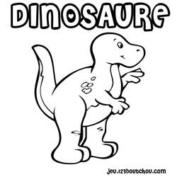 Раскраска: динозавр (Животные) #5667 - Бесплатные раскраски для печати