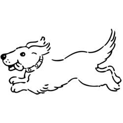Раскраска: собака (Животные) #3157 - Бесплатные раскраски для печати