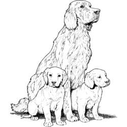 Раскраска: собака (Животные) #3167 - Бесплатные раскраски для печати