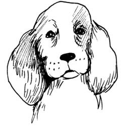 Раскраска: собака (Животные) #3184 - Бесплатные раскраски для печати
