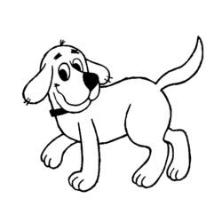 Раскраска: собака (Животные) #3188 - Бесплатные раскраски для печати