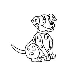 Раскраска: собака (Животные) #33 - Бесплатные раскраски для печати