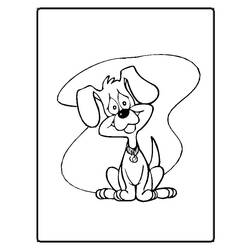 Раскраска: собака (Животные) #63 - Бесплатные раскраски для печати