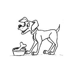 Раскраска: собака (Животные) #67 - Бесплатные раскраски для печати