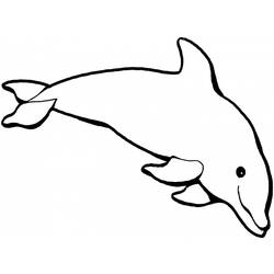 Раскраска: дельфин (Животные) #5095 - Бесплатные раскраски для печати