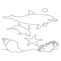 Раскраска: дельфин (Животные) #5219 - Бесплатные раскраски для печати