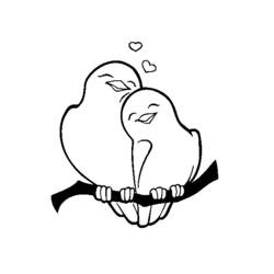 Раскраска: голубь (Животные) #3979 - Бесплатные раскраски для печати