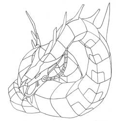 Раскраска: дракон (Животные) #5788 - Бесплатные раскраски для печати