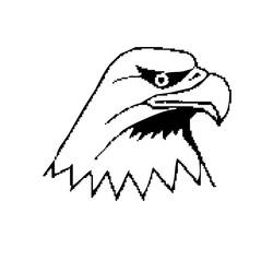 Раскраска: орел (Животные) #282 - Бесплатные раскраски для печати